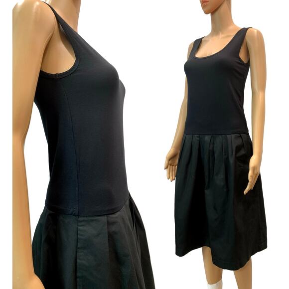 DKNY Black Tank Dress Chic Minimalist Layering | Small - Picture 9 of 9